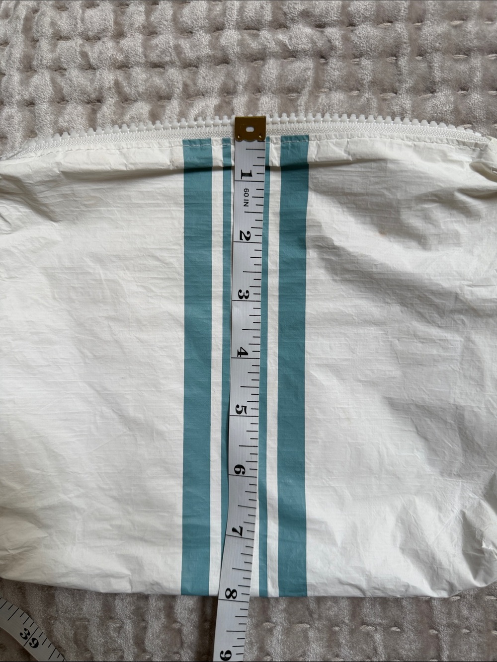 Aloha Small Pouch Linen Stripes - Picture 8 of 8